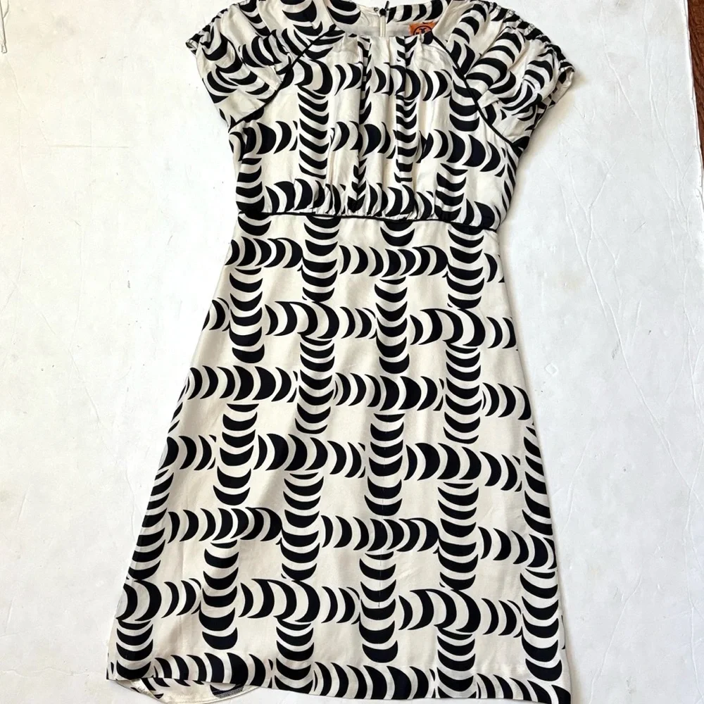 Tory Burch Shirley Crescent Print Dress
